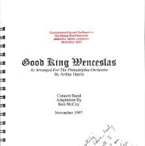 Good King  Wenceslas Mccoy 1997 001