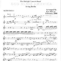 God Bless America (alto Sax 1) Mccoy 2000 001