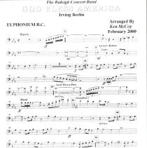 God Bless America (euphonium B.c.) Mccoy 2000 001