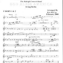 God Bless America (french Horns 1-2) Mccoy 2000 001