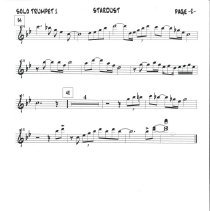 Stardust (solo Trumpet 1) Mccoy 2000 002