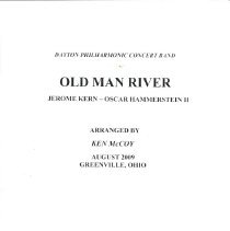 Old Man River Mccoy 2009 Score 001
