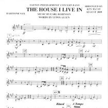 The House I Live In (baritone Sax) Mccoy 2009 001