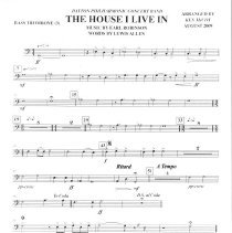 The House I Live In (bass Trombone) Mccoy 2009 001