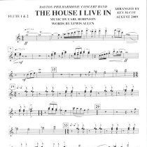 The House I Live In (flute 1-2) Mccoy 2009 001