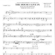 The House I Live In (french Horn 3-4) Mccoy 2009 001