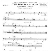 The House I Live In (tympani) Mccoy 2009 001