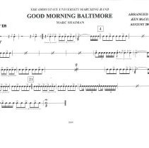 Good Morning Baltimore (snares) Mccoy 2009 001