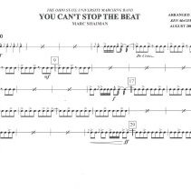 You Can't Stop The Beat (snares) Mccoy 2009 001