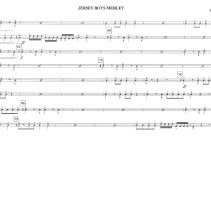 Jersey Boys Medley (bass Drums) Mccoy 2009 002