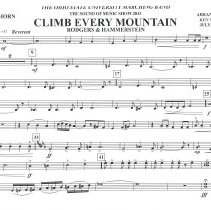 Climb Every Mountain (flugelhorn) Mccoy 2015 001