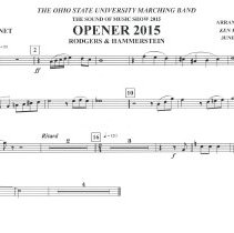 The Sound Of Music Show (eb Cornet) Mccoy 2015 001