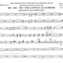 Do-re-me-the Lonely Goatherd (alto Horn 1-2) Mccoy 001
