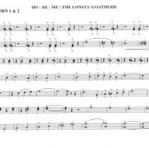 Do-re-me-the Lonely Goatherd (alto Horn 1-2) Mccoy 002