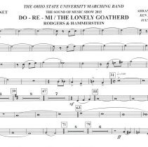 Do-re-me-the Lonely Goatherd (eb Cornet) Mccoy 2015 001