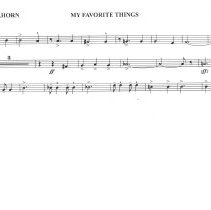 My Favorite Things (flugelhorn) Mccoy 2015 002