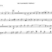 My Favorite Things (trumpet 1) Mccoy 2015 002