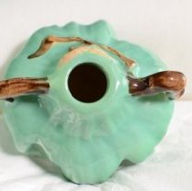 Jade Green Ming Tree Candlestick