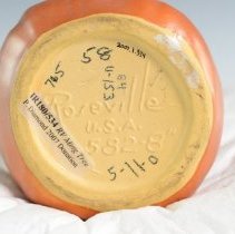 Ming Tree Vase with a Brown Trial Glaze and Asian-Inspired Motifs