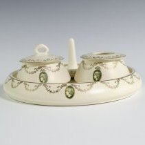 2007.1.568ab 2007.1.569 2007.1.570 2007.1.571 Roseville Creamware