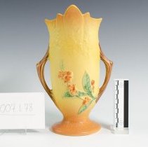 Saffron Yellow Bittersweet Vase