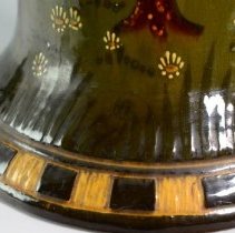 Small Decorated Landscape Pedestal