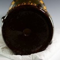 Small Decorated Landscape Pedestal