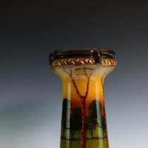 Small Decorated Landscape Pedestal