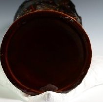 Majolica (Blended Colors) Lion-Head Pedestal