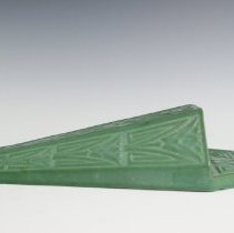 Large Matt Green Wall Pocket