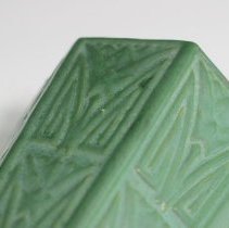 Large Matt Green Wall Pocket