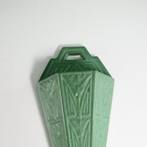 Large Matt Green Wall Pocket