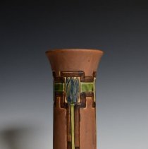 Experimental Vase with a Tulip Motif