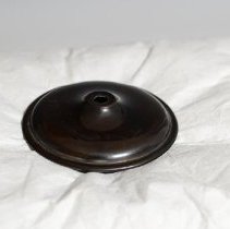 Rozane Royal (Dark) Vase Converted into a Lamp Base with a Portrait of Sir 