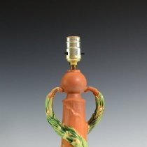 Lamp Base with Flowing Green Vines