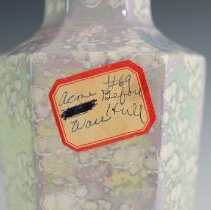 Luster Vase Featuring a Light Violet Glaze