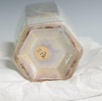 Luster Vase Featuring a Light Violet Glaze