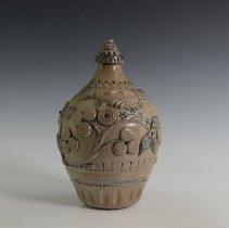 1942.10082 Hall Salt Glazed Stoneware Jug-2