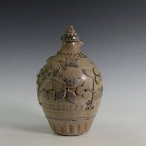 1942.10082 Hall Salt Glazed Stoneware Jug-3