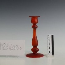 1983.16035b Tiffin Glass Company Tiffin Candle Stick-4