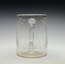 1952.10391 Large, Clear Engraved Stein 3