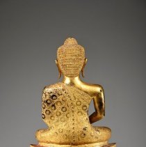 1986.15715 Seated Bronze Buddha, Dhyanna Mudra 2