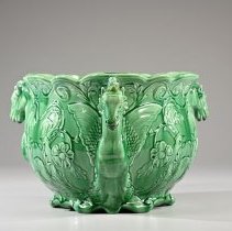 2015.013.001a Weller Glazed And Decorated-2