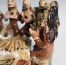 1986.16338 Mexican Folk Art, The Last Supper-3