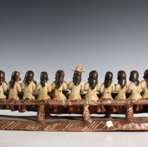 1986.16339 Mexican Folk Art, The Last Supper-3