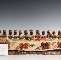 1986.16339 Mexican Folk Art, The Last Supper-6