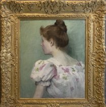 Girl in Spring Dress