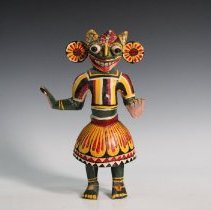 Fic2021.196 Mexican Folk Art, Painted Figure-1