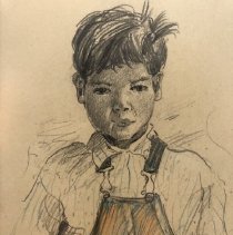 Boy from the Isleta Pueblo