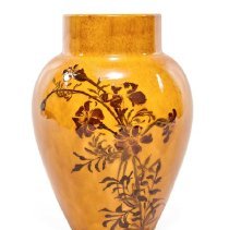 Standard Vase Featuring Flowers